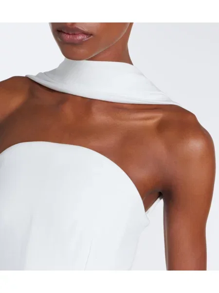 Top Roland Mouret alb