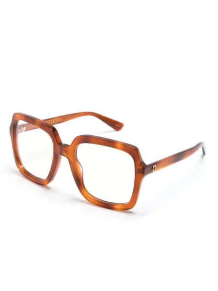 Saulės akiniai Gucci Eyewear ruda