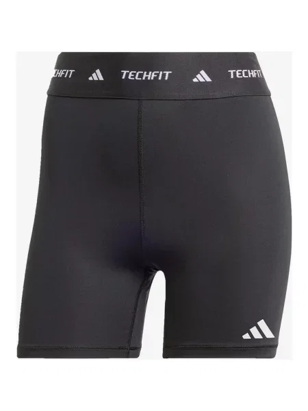 Legginsy krótkie Adidas Techfit Czarny Puro XS biały