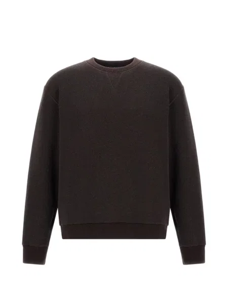 Hanorac crewneck Herno cu decolteu rotund maro