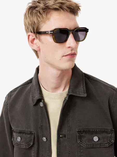 Рубашка Lacoste серая