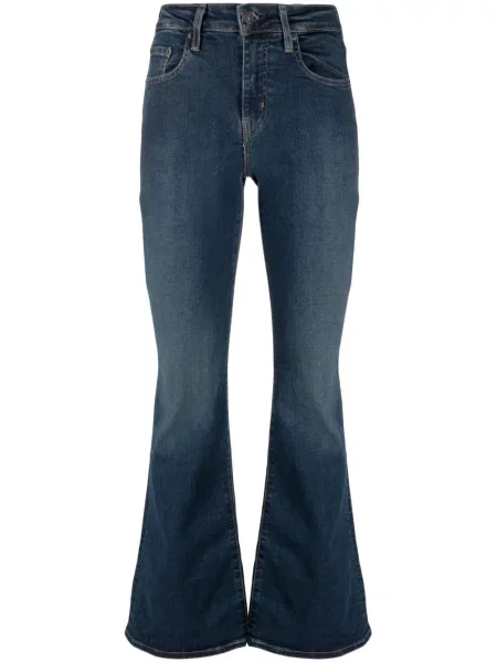 Blugi evazați Levi's® cu talie înaltă albastru