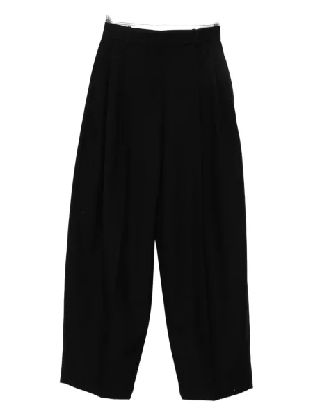 Pantaloni Jacquemus plisate negru