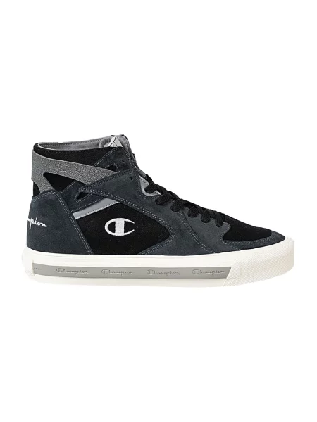 Sneakersy Champion zamszowe czarne