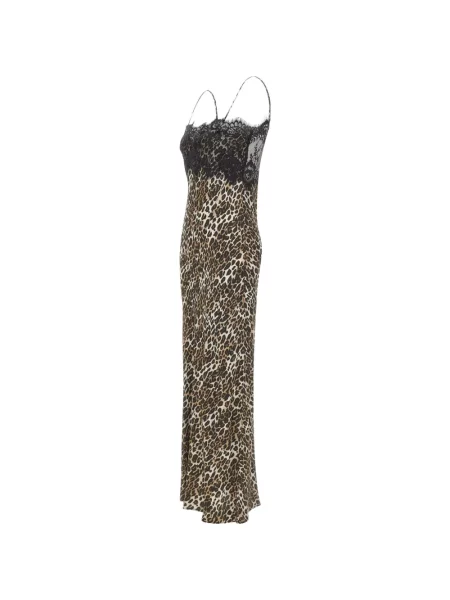 Rochie maxi Herskind cu imagine cu model leopard din dantelă