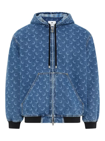 Дънково яке Marine Serre синьо