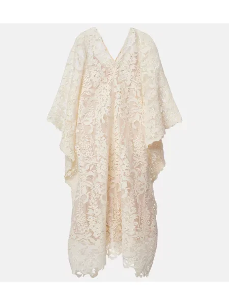 Rochie Oscar De La Renta din dantelă alb