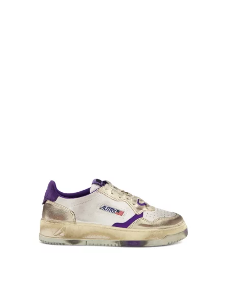 Sneakersy Autry retro fioletowe