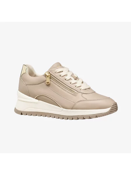 Sneakersy Geox beżowe