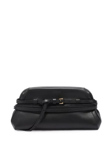 Cu centură curea Moschino negru
