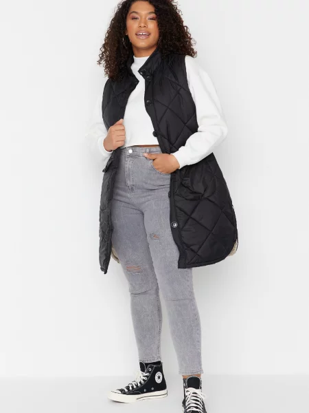 Vestă Trendyol negru