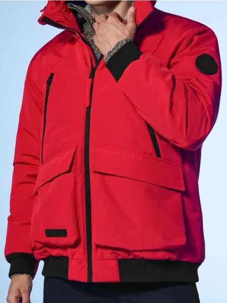 Sinsay Bunda bomber červená