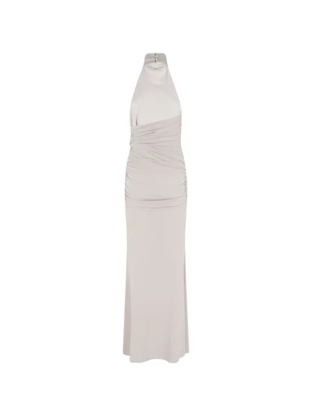 Rochie The Andamane drapată cu gât halter de costum