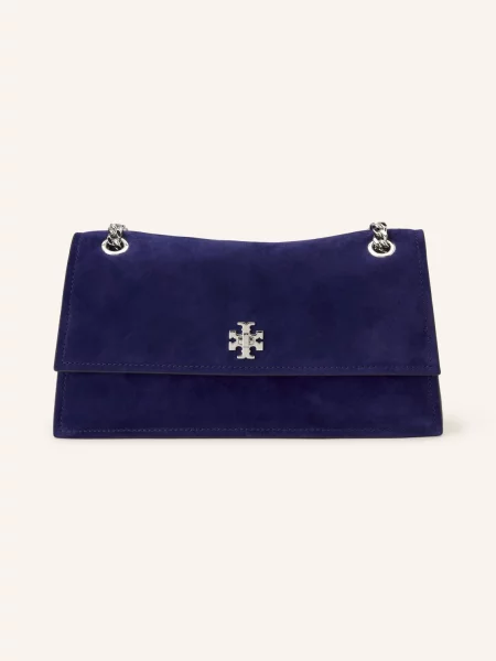 Tory Burch Taška Přes Rameno Kira tmavě / stříbrná modrá