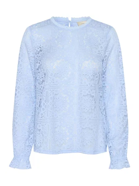 Cream Bluză Tiley deschis albastru