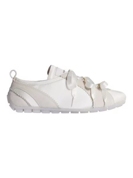 Sneakersy Simone Rocha skórzane białe