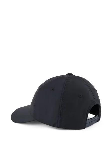 Șapcă Armani Exchange cu autograf albastru