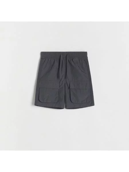 Reserved Kraťasy cargo tmavě šedá