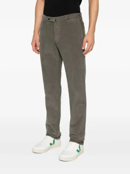 Pantaloni Incotex de catifea cord maro