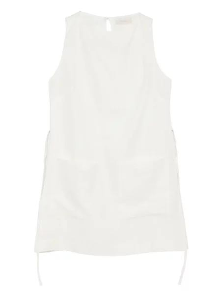 Rochie mini Faithfull The Brand de costum alb