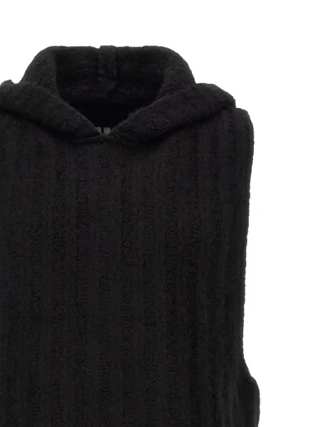 Cămașă Rick Owens cu glugă negru