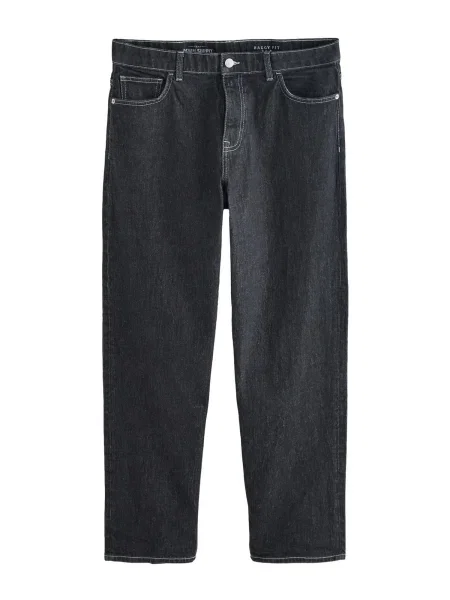 Next Kavbojke Authentic denim črn