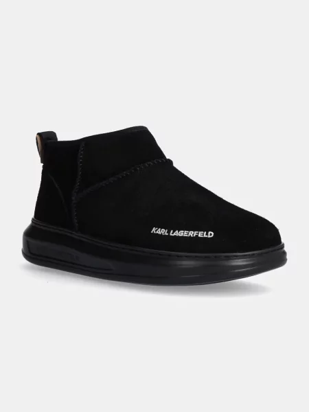 KARL LAGERFELD Botine negru