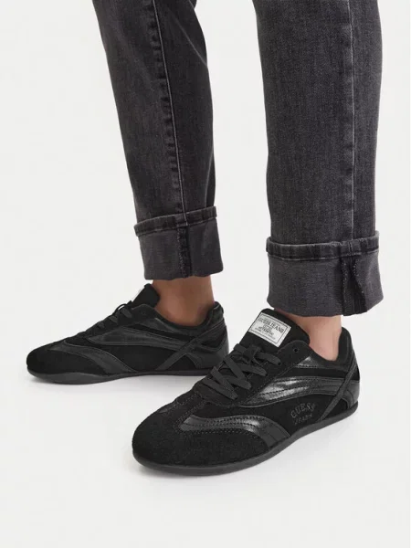 Tenisice Guess Jeans crna
