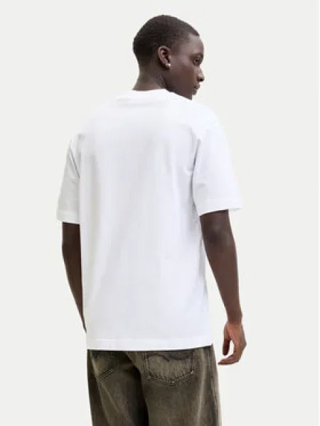JACK & JONES Majica JCOClub svijetlosiva bijela