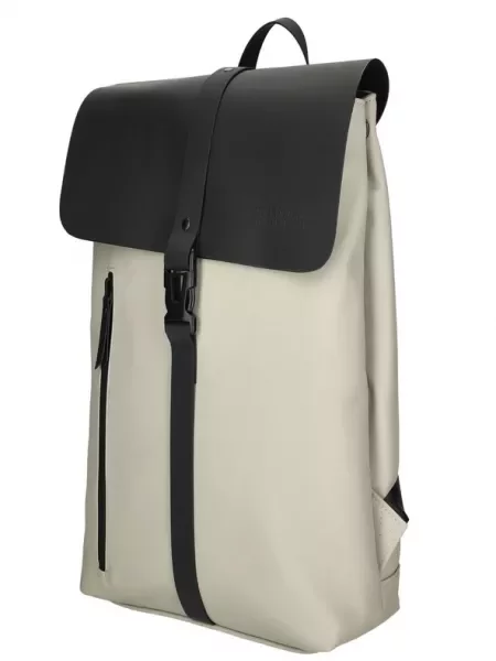 Enrico Benetti Glasgow Light Taupe Backpack White λευκό