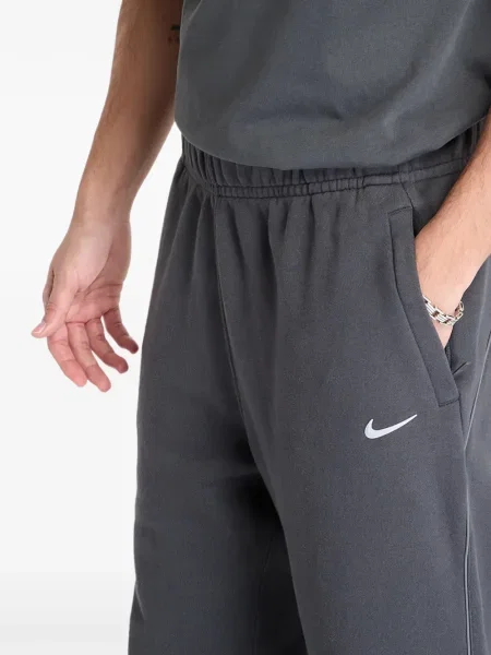Decupat boxeri Nike cu autograf din fleece negru