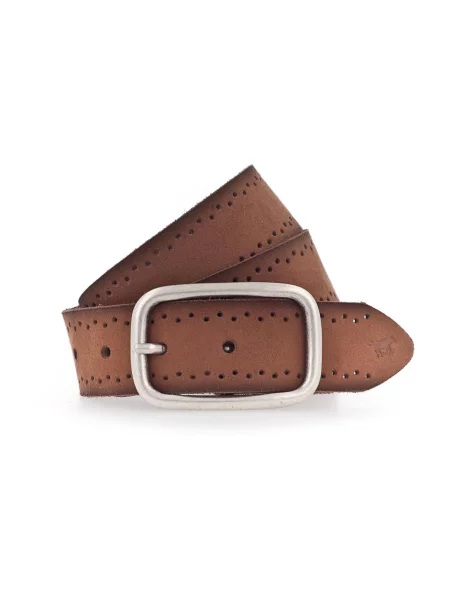 MUSTANG Remen kestenjasto smeđa