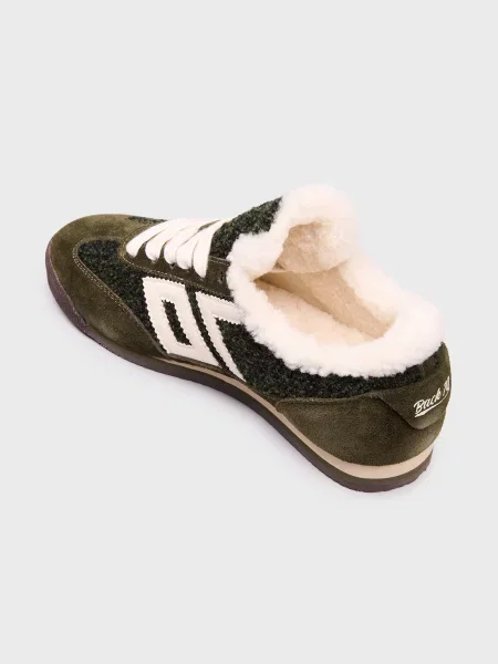 Кроссовки Back 70 зеленые
