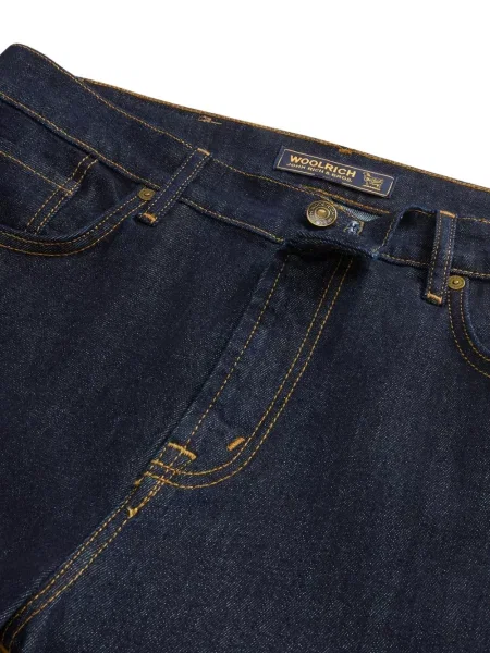 Blugi Woolrich cu 5 buzunare albastru