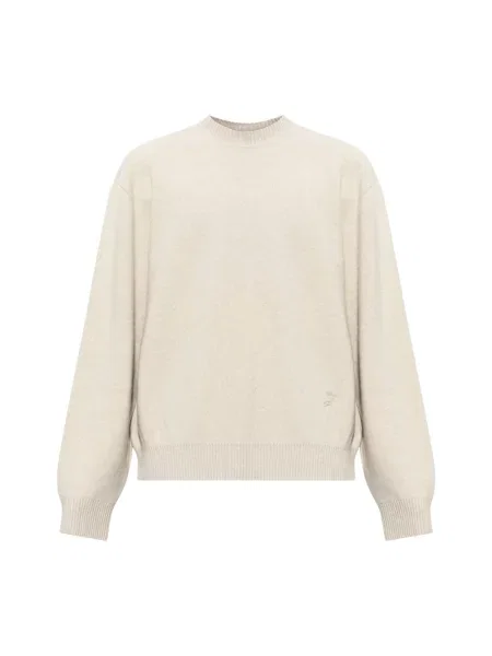 Sweter Jacquemus wełniany beżowy