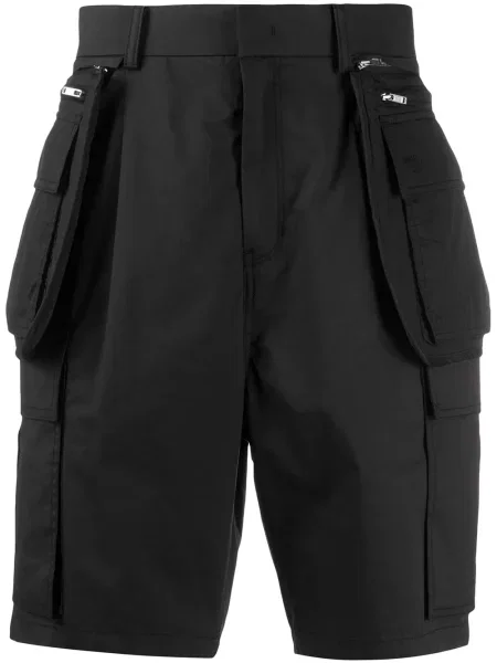 Pantaloni scurți cargo Juun.j negru