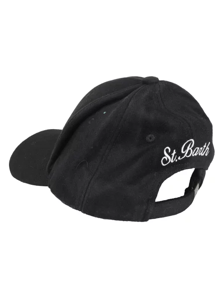 Czapka z daszkiem Mc2 Saint Barth czarna