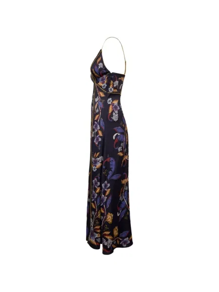 Rochie maxi Farm Rio cu bretele negru