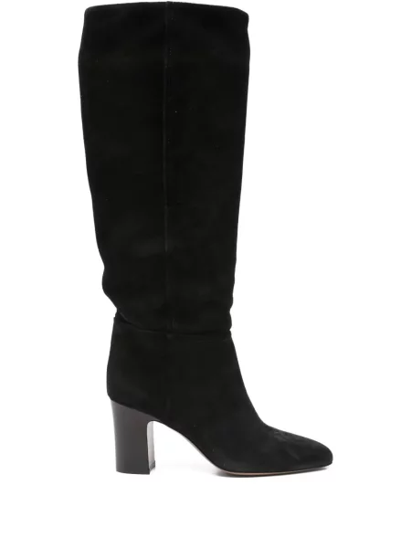 Botine Paris Texas din piele de căprioară negru