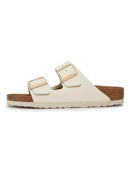 Klapki Birkenstock beżowe