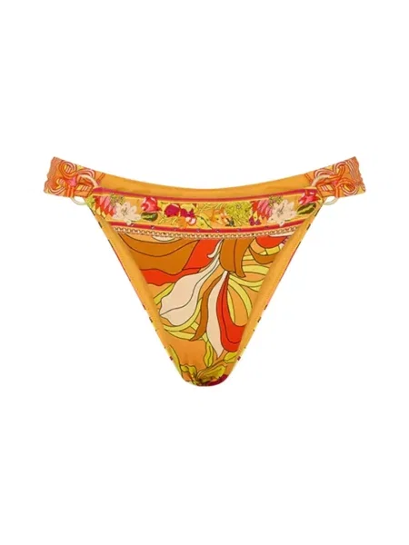 Wielobarwność bikini Camilla w kwiatki koronkowy