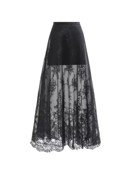 Spódnica Gemy Maalouf koronkowa czarna