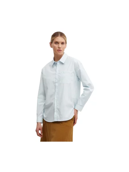 Koszula A.p.c. niebieska