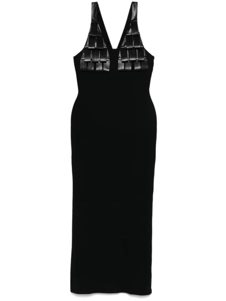 Rochie maxi Nanushka de costum negru