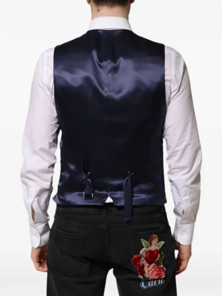 Vestă Dolce & Gabbana cu autograf albastru