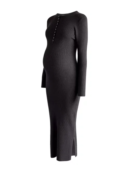 Next Rochie tricotat metalic gri
