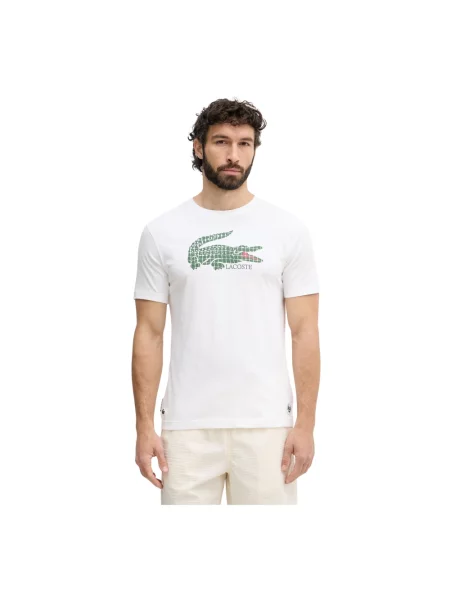 Koszulka Lacoste biała