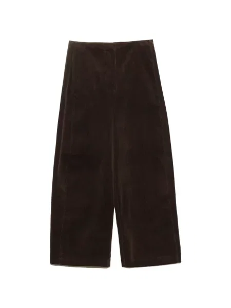 Pantaloni Bimba Y Lola de catifea cord maro