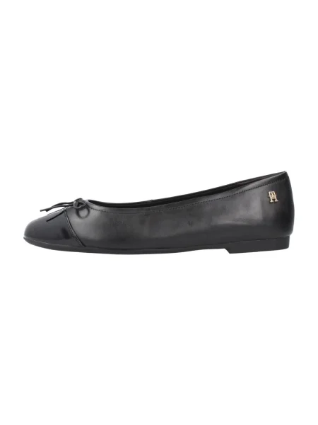 Șapcă Tommy Hilfiger din piele negru