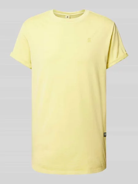 T-shirt z detalem z logo model ‘Lash’ G-star Raw